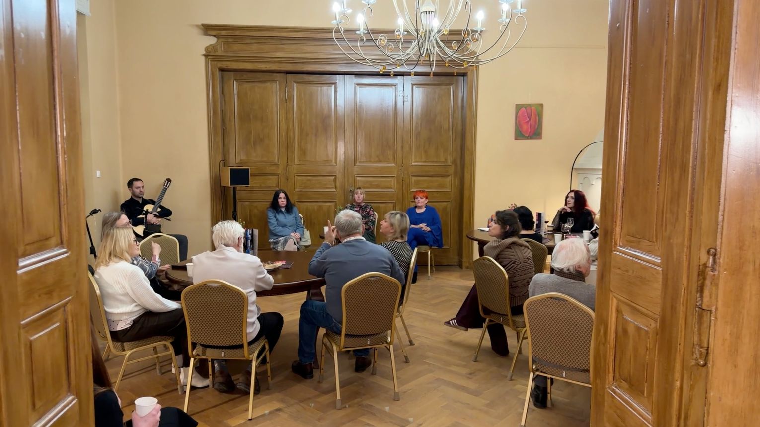 Wernisaż wystawy „Omówmy to” w Pałacu w Starym Kisielinie