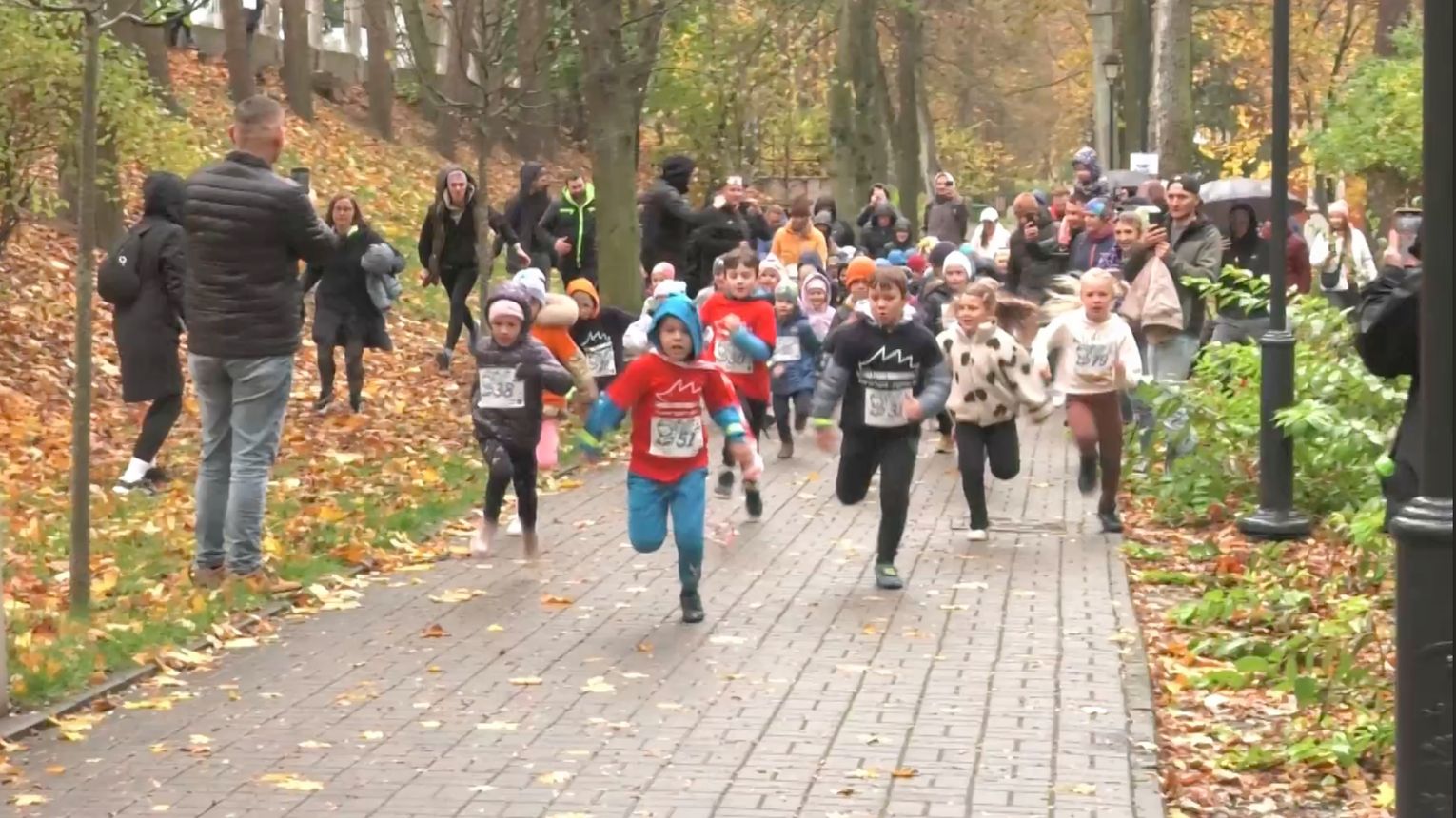 XII edycja Biegu Jeża w Parku Tysiąclecia w Zielonej Górze.