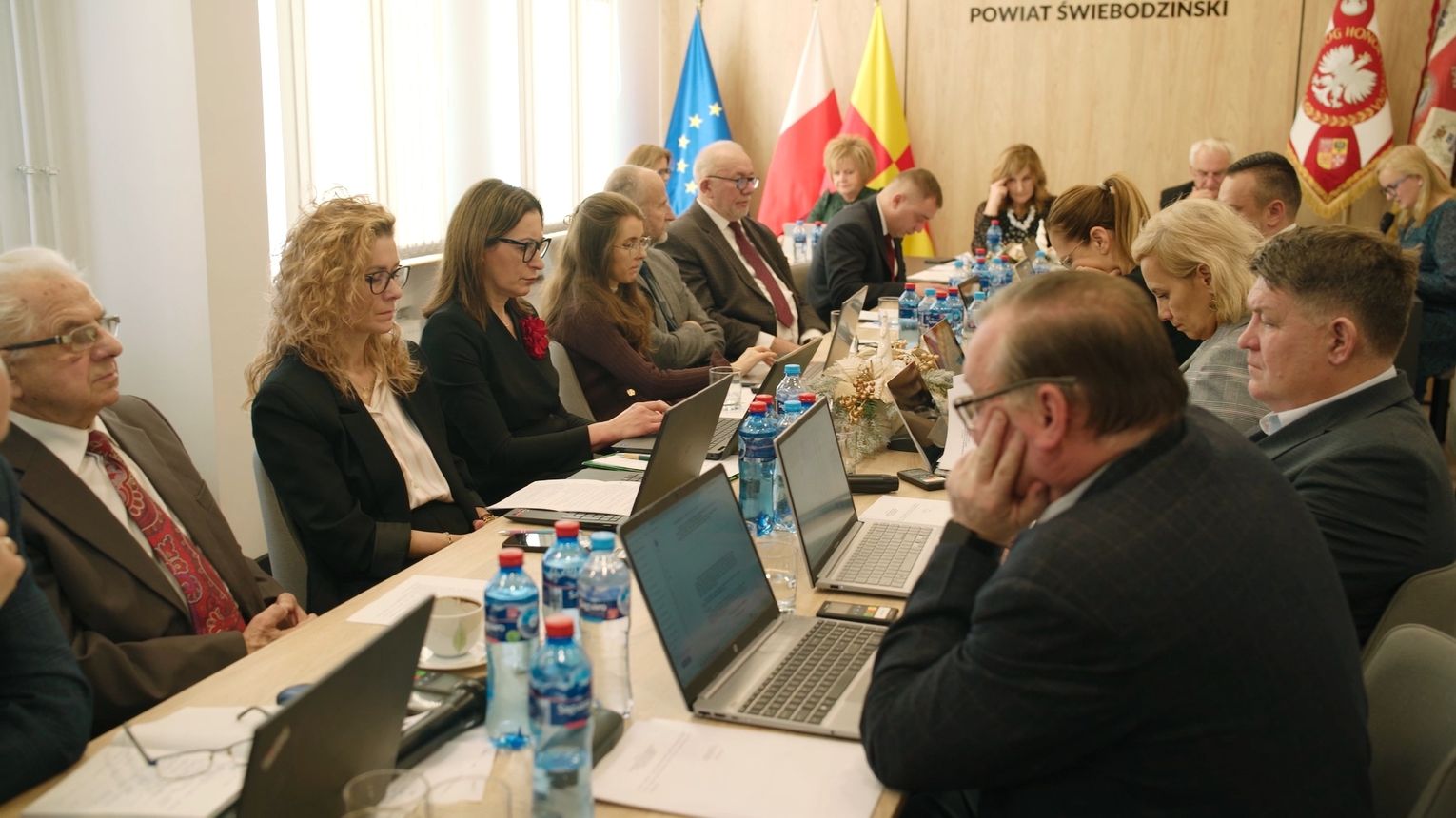 XVI Sesja Rady Powiatu Świebodzińskiego