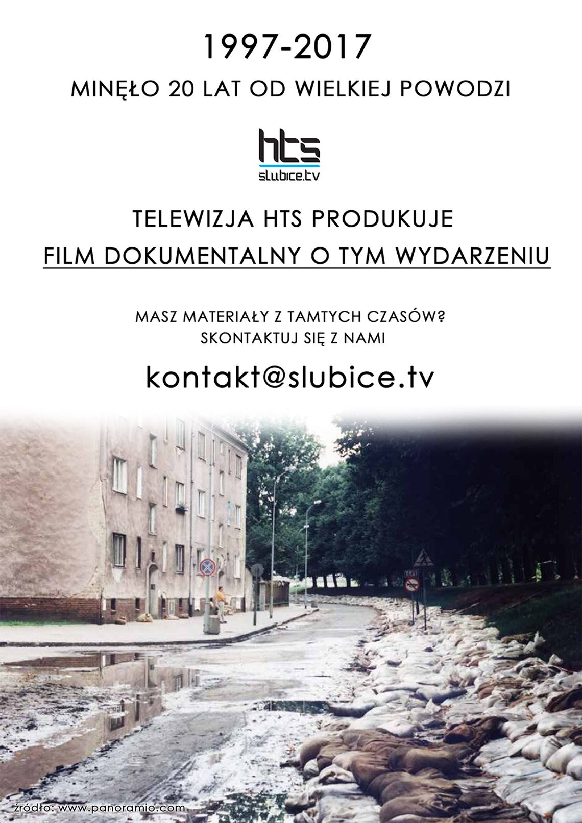 1997-2017 W TYM ROKU MIJA 20 LAT OD WIELKIEJ POWODZI