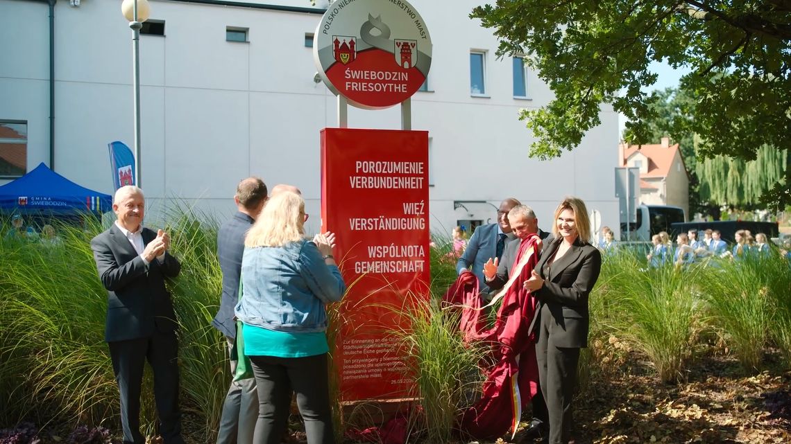 20-lecie partnerstwa Świebodzina i Friesoythe.