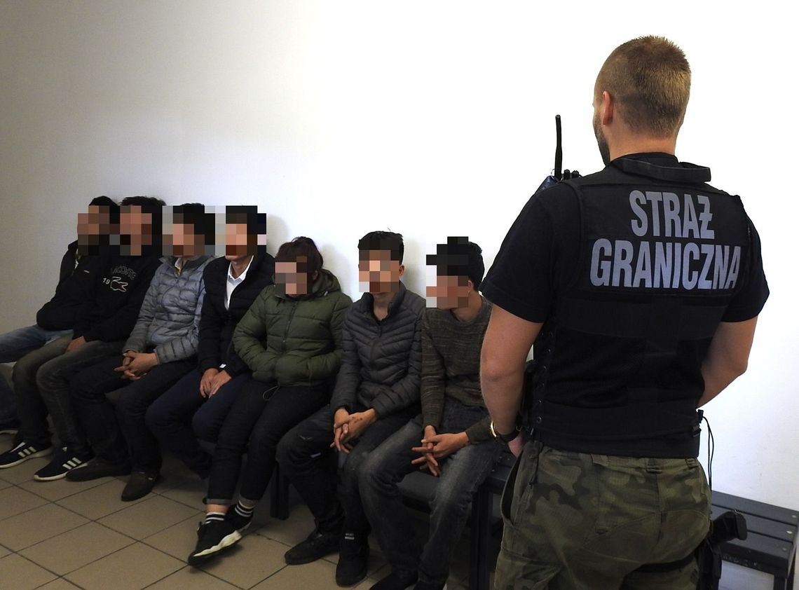 9 NIELEGALNYCH IMIGRANTÓW ZATRZYMANYCH 