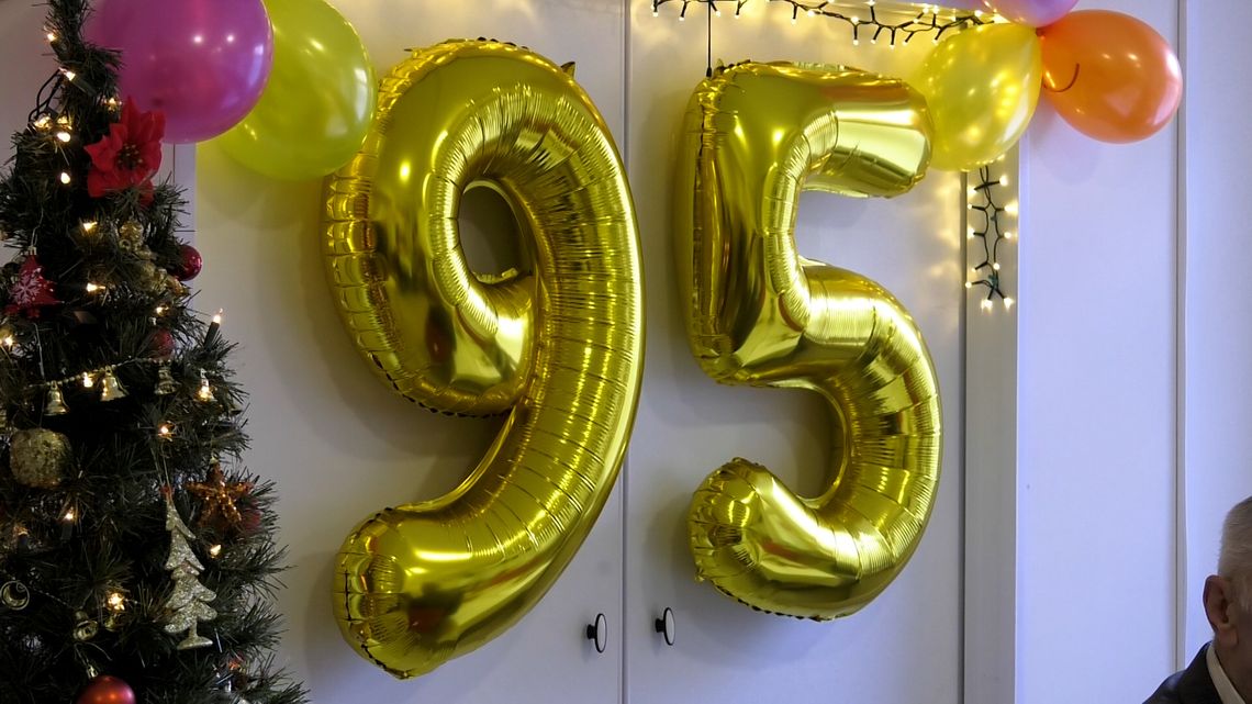 95. urodziny pani Róży w Dziennym Domu Senior+