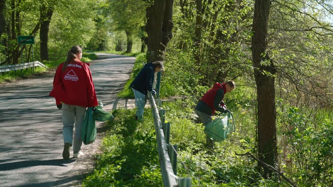 Akcja sprzątania brzegów rzek w Międzyrzeczu