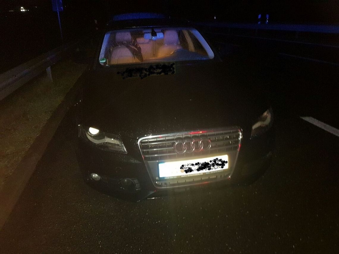 AUDI O WARTOŚCI 50 TYŚ. ZŁ ZATRZYMANE 