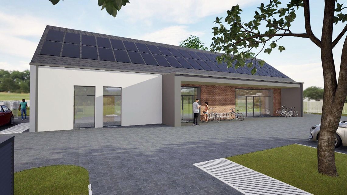 Budowa nowej świetlicy w Lisowie Budowa nowej świetlicy w Lisowie