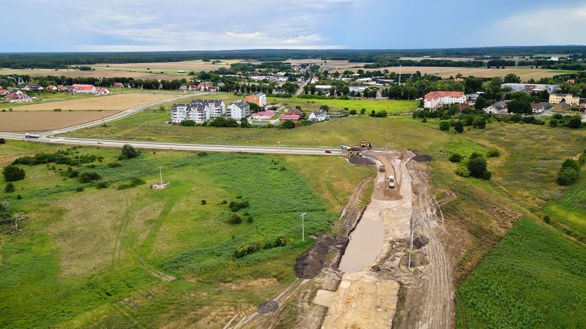 Budowa pierwszego odcinka obwodnicy w Międzyrzeczu