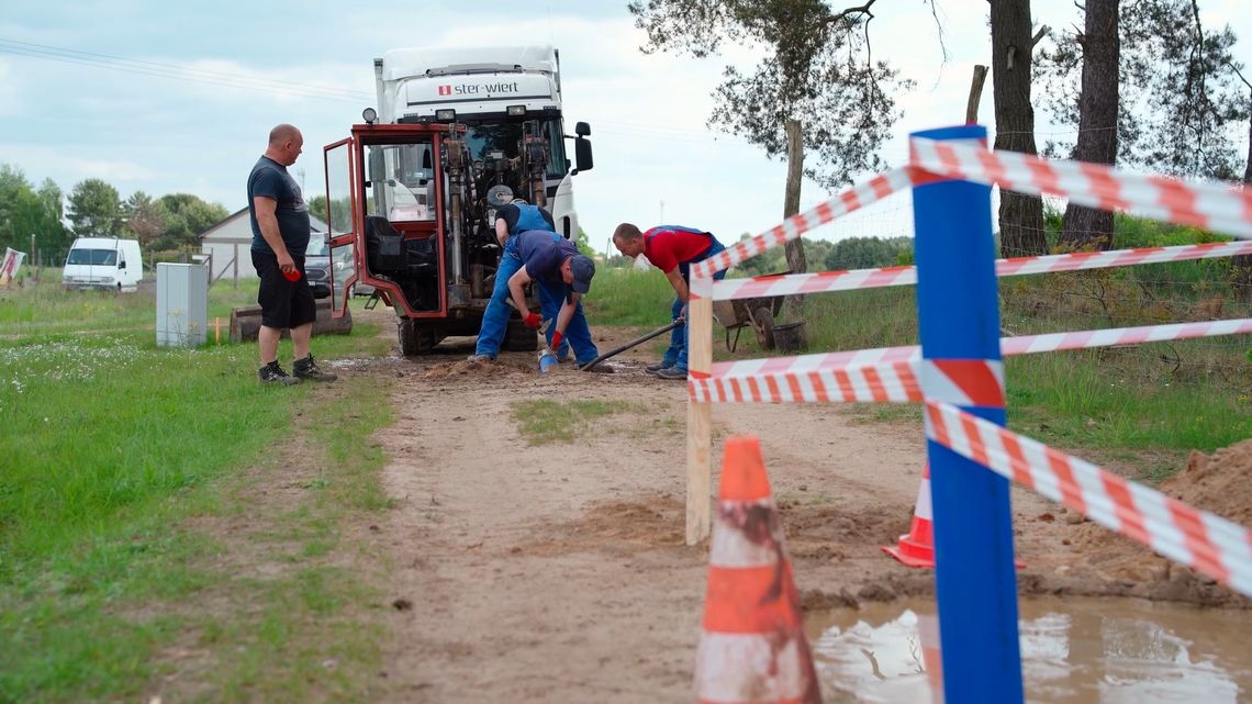 Budowa sieci wodociągowej w Trzebiszewie - Gmina Skwierzyna Budowa sieci wodociągowej w Trzebiszewie - Gmina Skwierzyna