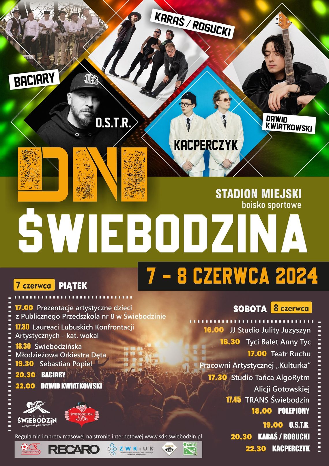 Dni Świebodzina - program wydarzeń