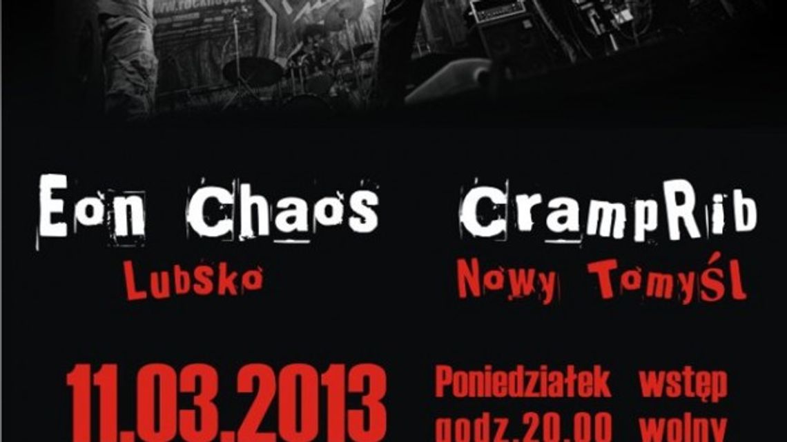 EON CHAOS oraz CrampRib zagrają dziś w 4 Różach!