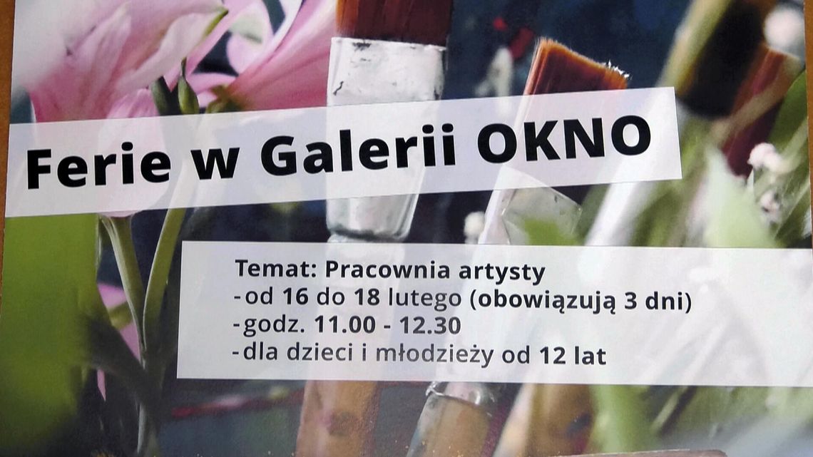 Ferie z Galerią OKNO w Słubicach