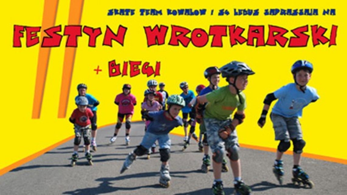 Festyn wrotkarski w Kowalowie Festyn wrotkarski w Kowalowie