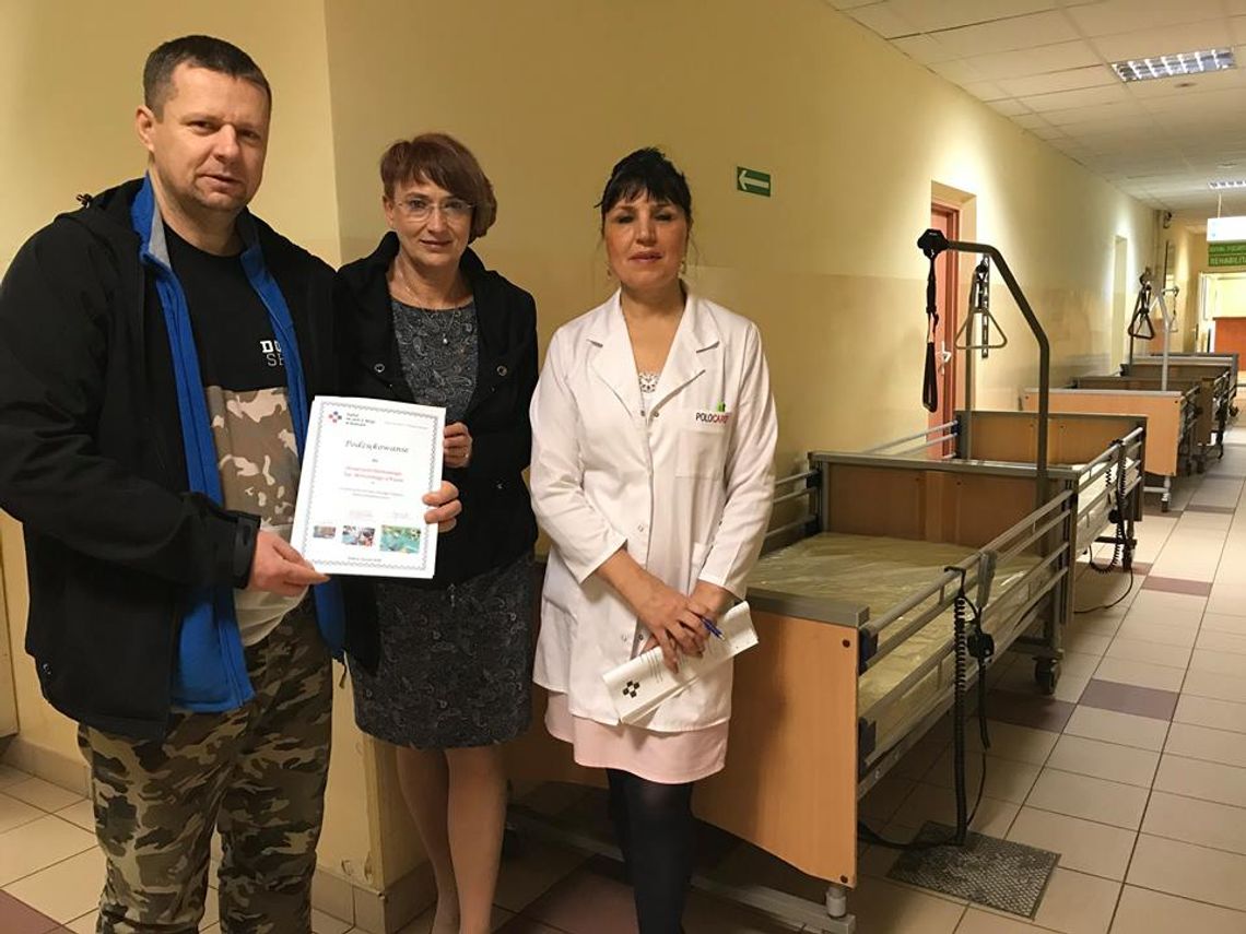 Hospicjum przekazało sprzęt na rzecz Słubickiego szpitala . Hospicjum przekazało sprzęt na rzecz Słubickiego szpitala .