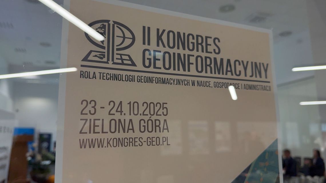 II Kongres Geoinformacyjny w Zielonej Górze.