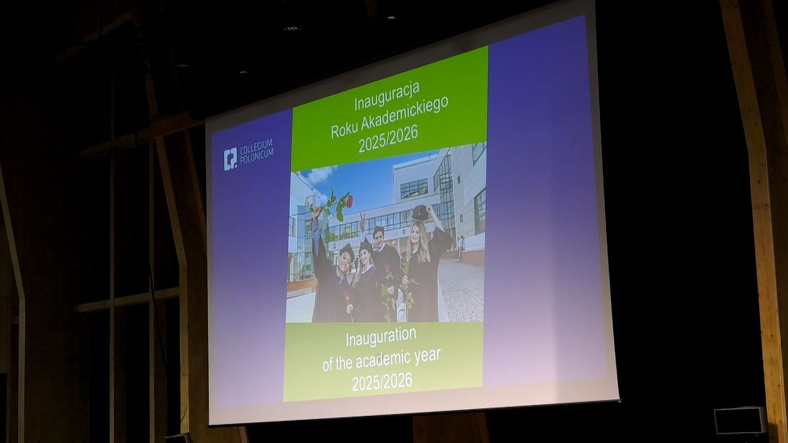 Inauguracja roku akademickiego 2025/2026 w Collegium Polonicum w Słubicach Inauguracja roku akademickiego 2025/2026 w Collegium Polonicum w Słubicach