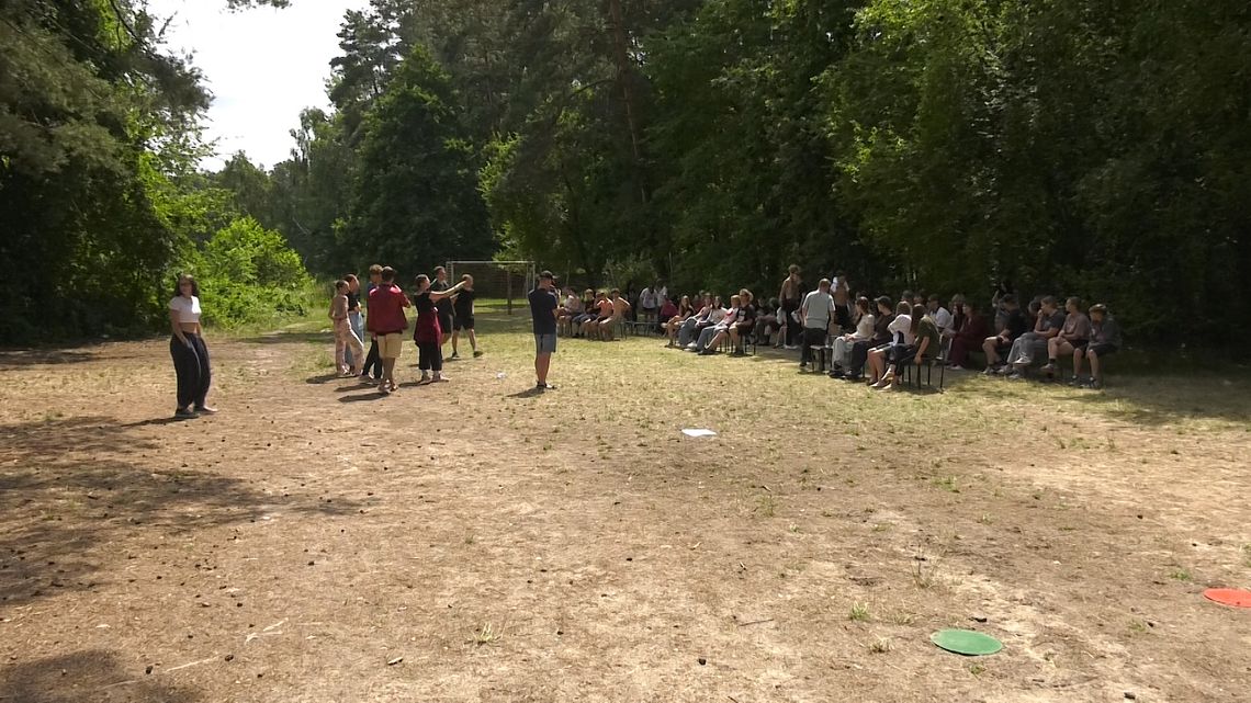 Jak co roku - leśna baza Korczakowo tętni życiem