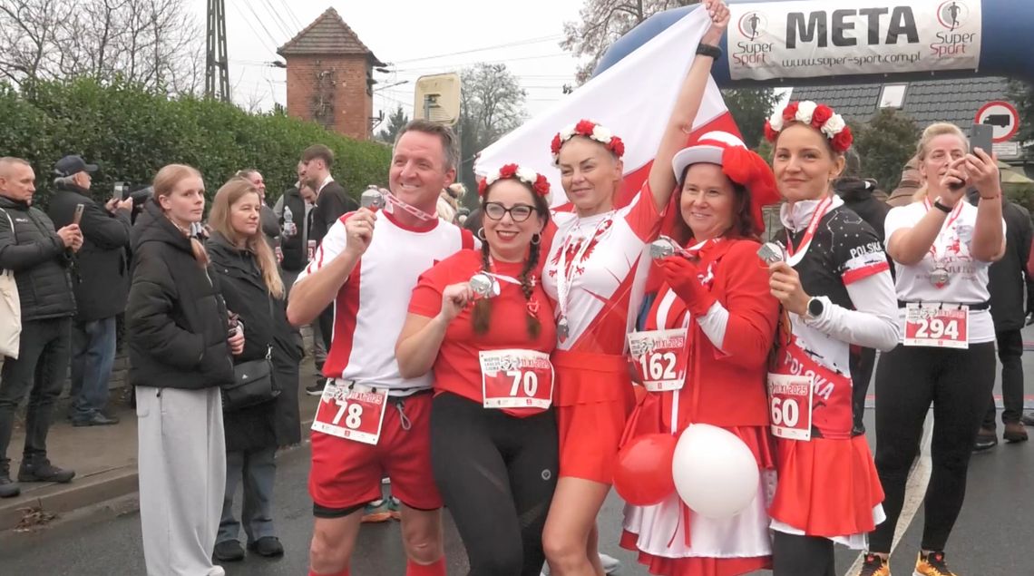 Kolejna edycja Biegu Niepodległości w Zielonej Górze.