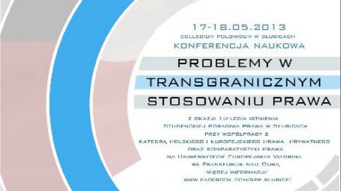 Konferencja z okazji urodzin Studenckiej Poradni Prawa Konferencja z okazji urodzin Studenckiej Poradni Prawa