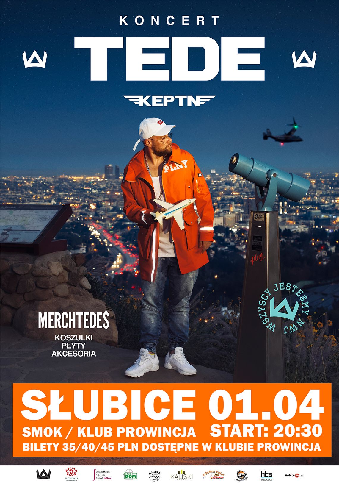 KONKURS - DO WYGRANIA PODWÓJNA WEJŚCIÓWKA NA KONCERT TEDE 