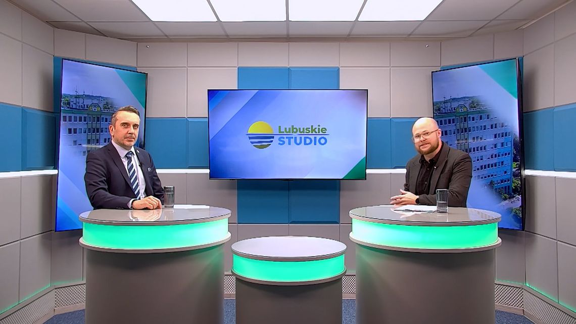 Lubuskie Studio - gość: Marcin Pabierowski (Prezydent Miasta Zielona Góra)