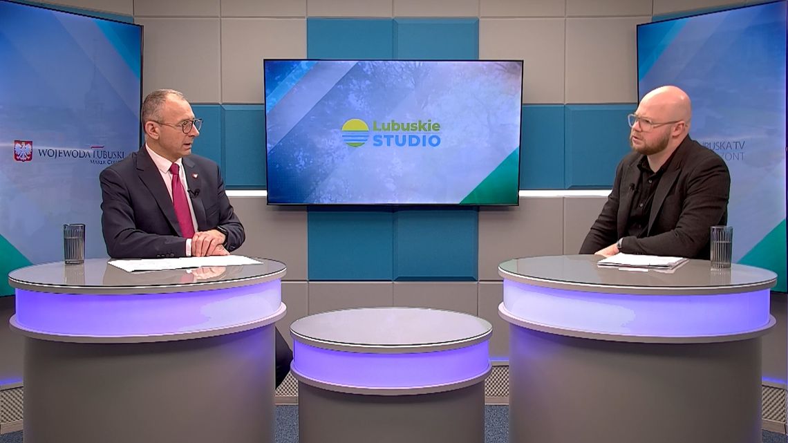 Lubuskie Studio - gość: Marek Cebula (Wojewoda Lubuski)