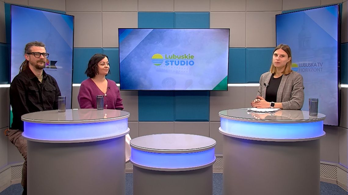 Lubuskie Studio - goście: Malwina Kubicka i Jacek Filipek, Lubuskie Konfrontacje Artystyczne