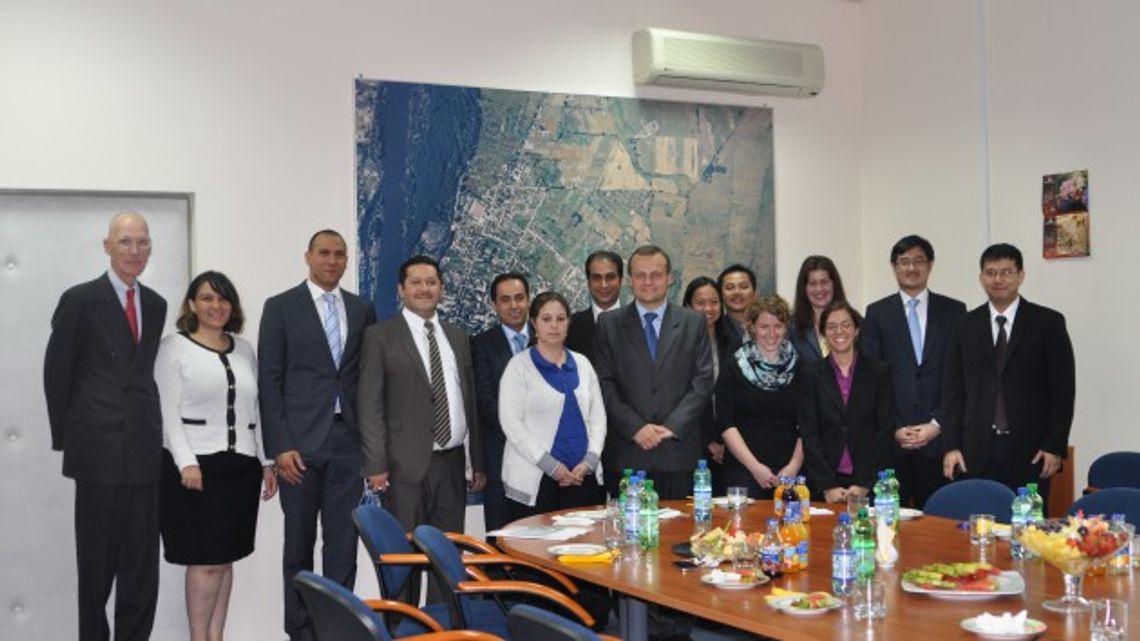 Młodzi dyplomaci z wizytą u Burmistrza Słubic Młodzi dyplomaci z wizytą u Burmistrza Słubic