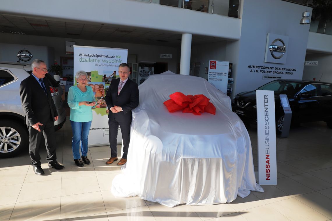 Nissan za lokatę dla mieszkanki Cybinki!!