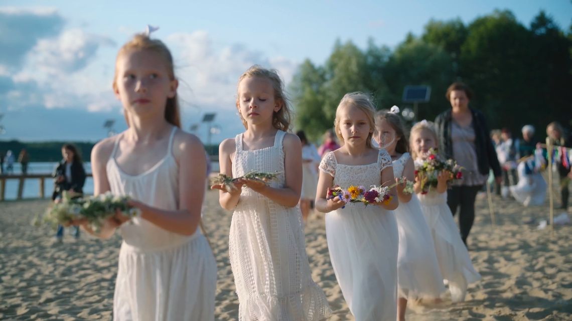 Noc Świętojańska nad jeziorem Głębokie w Międzyrzeczu