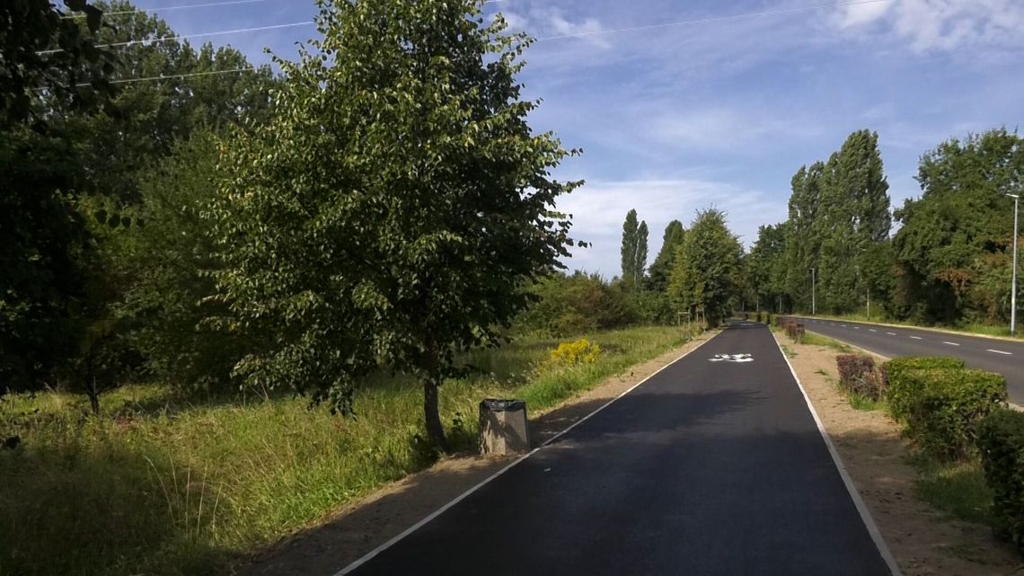 Nowy ciąg pieszo-rowerowy w Słubicach przy ulicy rzepińskiej już otwarty