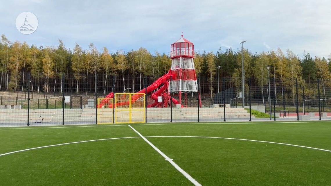 Nowy kompleks sportowo-rekreacyjny na Łężycy. Boiska, trampoliny i plac zabaw
