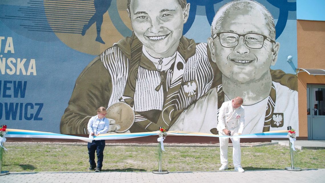 Nowy mural Renaty Śliwińskiej w Skwierzynie