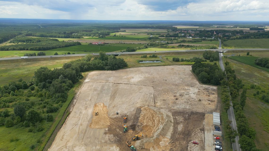 Oficjalne otwarcie inwestycji i terenu pod budowę przestrzeni reklamowej TopPoint przy drodze na Mozów.
