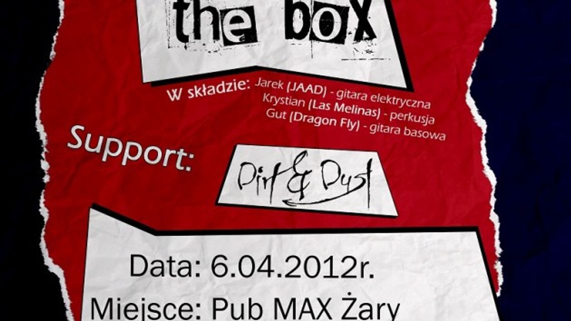  Out Of The Box zagra w Pubie Max w Żarach