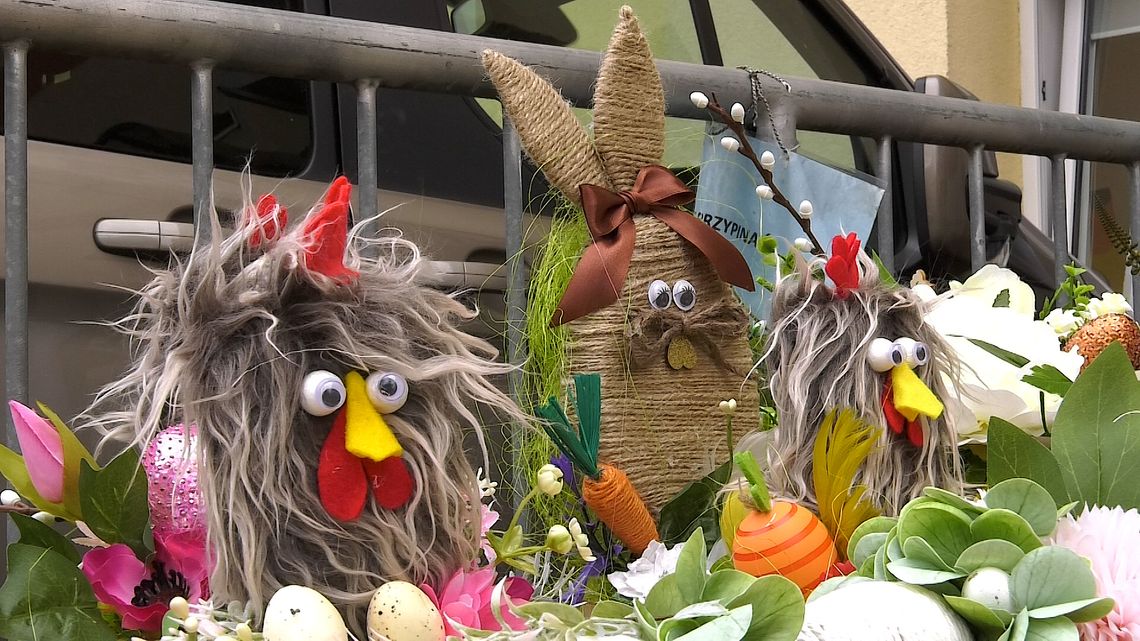 Piękne stroiki wielkanocne z ŚDS w Rzepinie