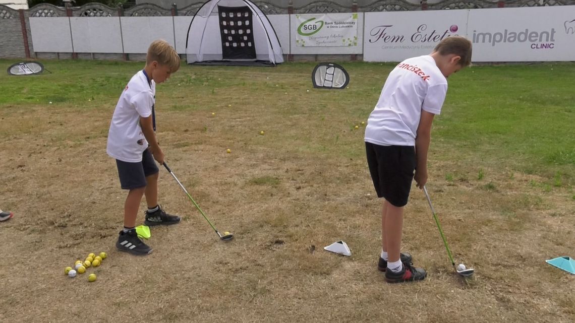 Półkolonie zorganizowane przez Słubicki Klub Golfowy