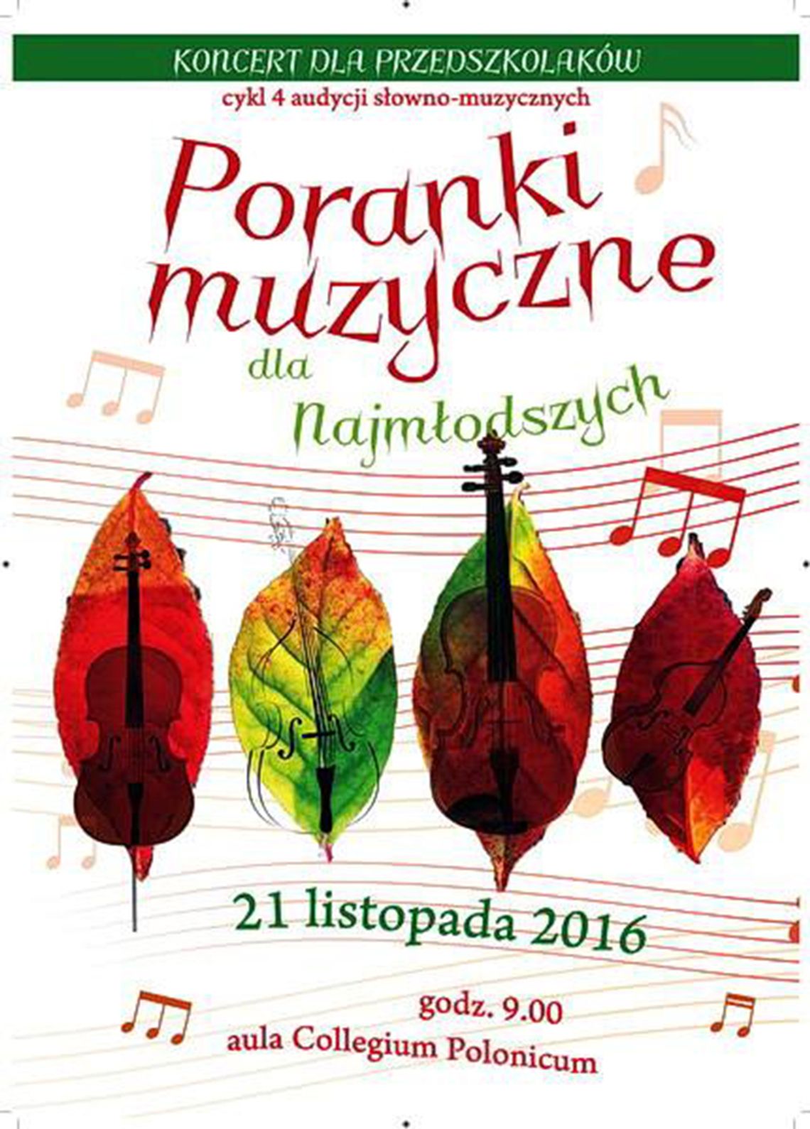 PORANKI MUZYCZNE DLA NAJMŁODSZYCH