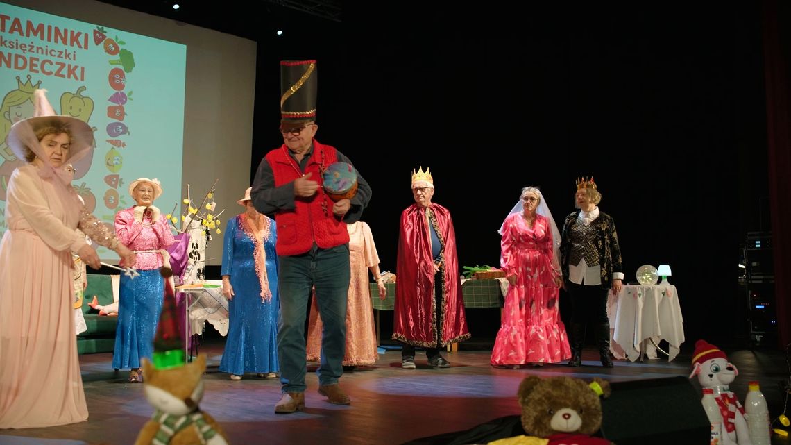 Próba UTW w Skwierzynie przed spektaklem dla najmłodszych