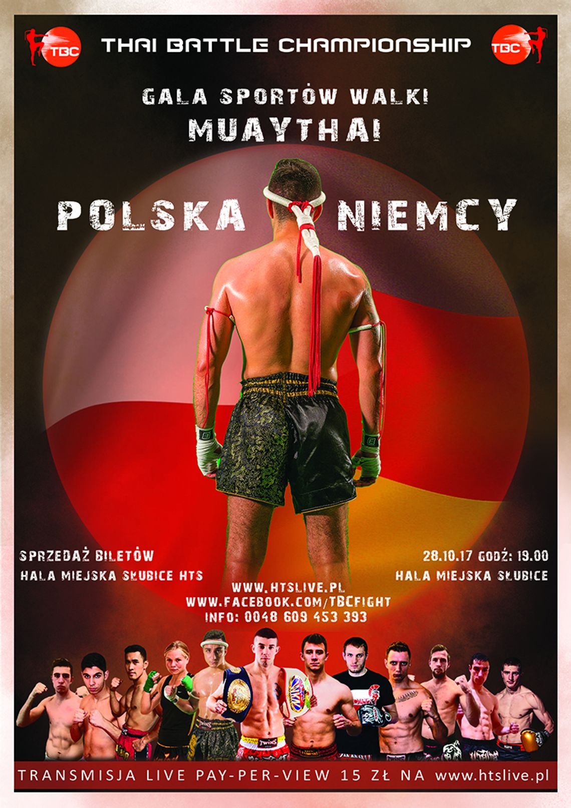 RUSZYŁA SPRZEDAŻ BILETÓW NA GALĘ THAI BATTLE CHAMPIONSHIP