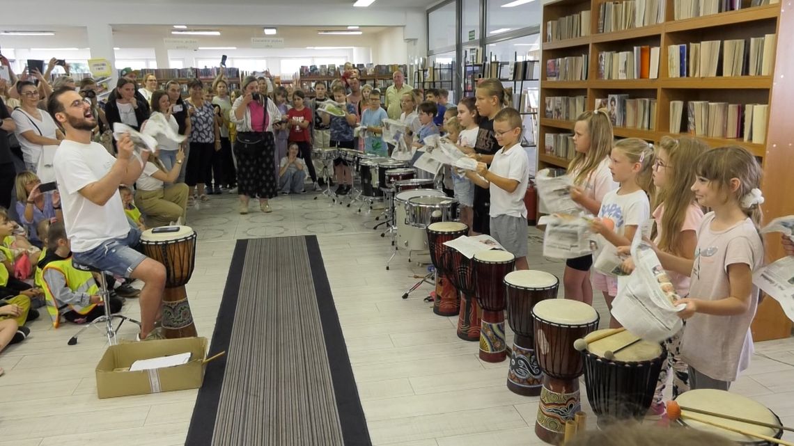 Rytmiczne Spotkania Kulturowe w słubickiej bibliotece