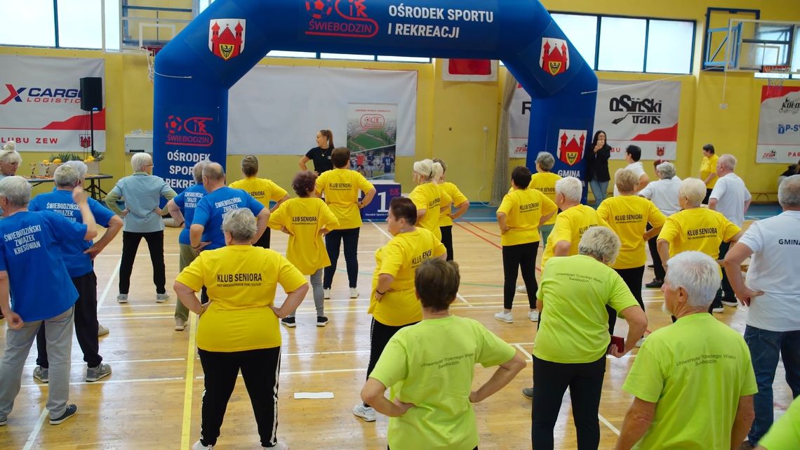 Sportowe emocje podczas 8. Senioriady w Świebodzinie Sportowe emocje podczas 8. Senioriady w Świebodzinie