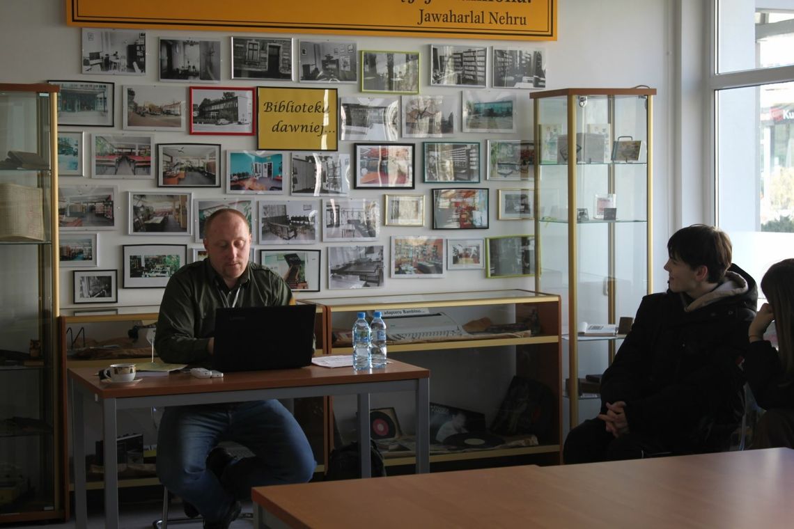 Spotkania w bibliotece na temat historii naszego regionu