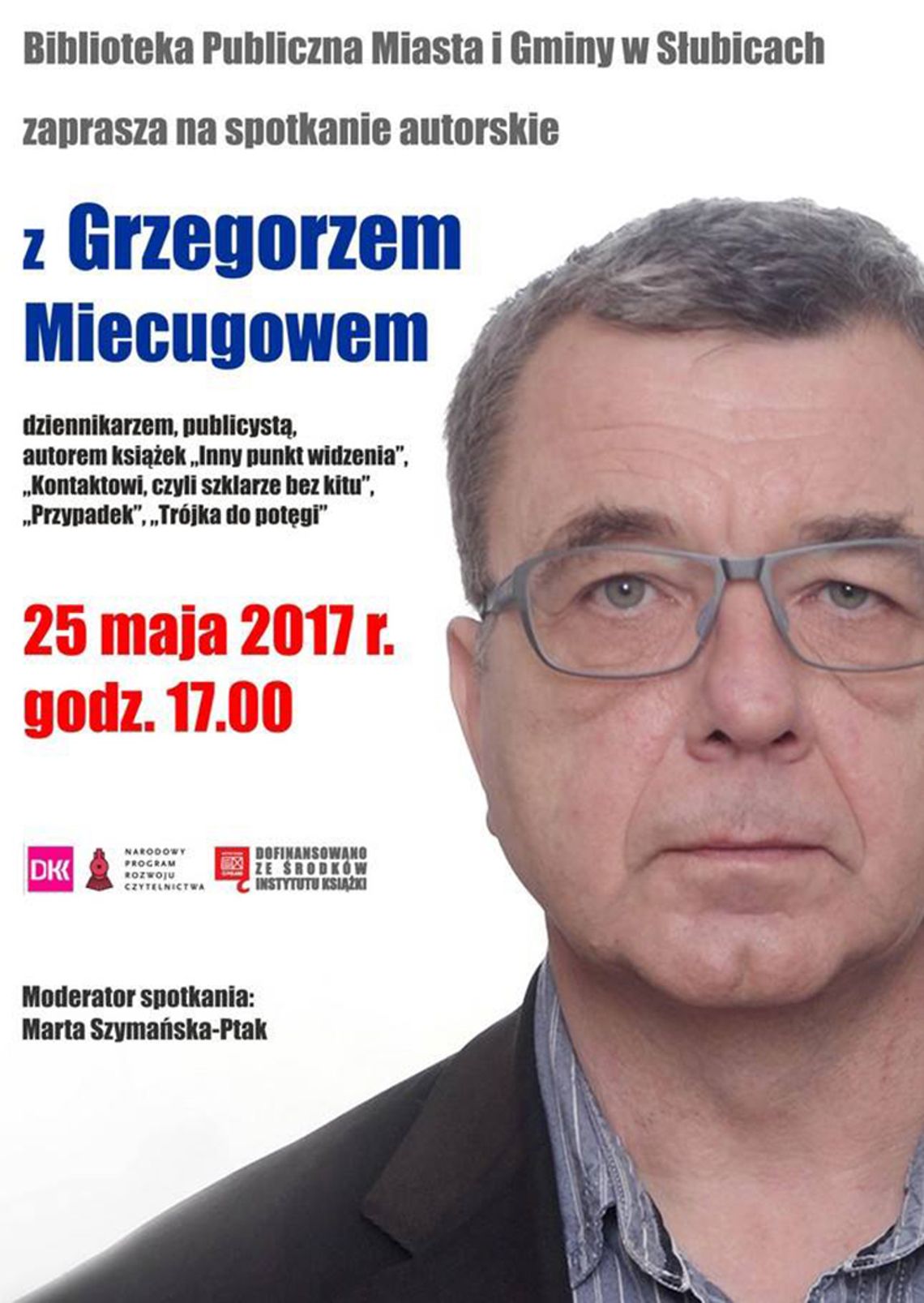 Spotkanie autorskie z Grzegorzem Miecugowem 