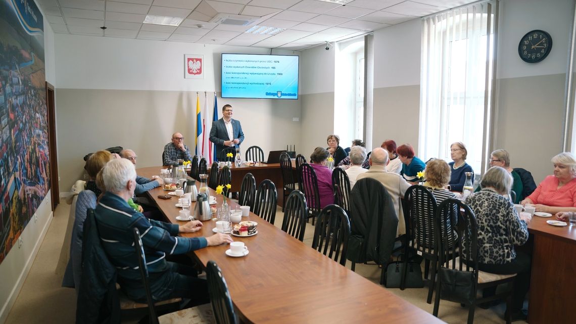 Spotkanie Burmistrza Skwierzyny ze słuchaczami UTW