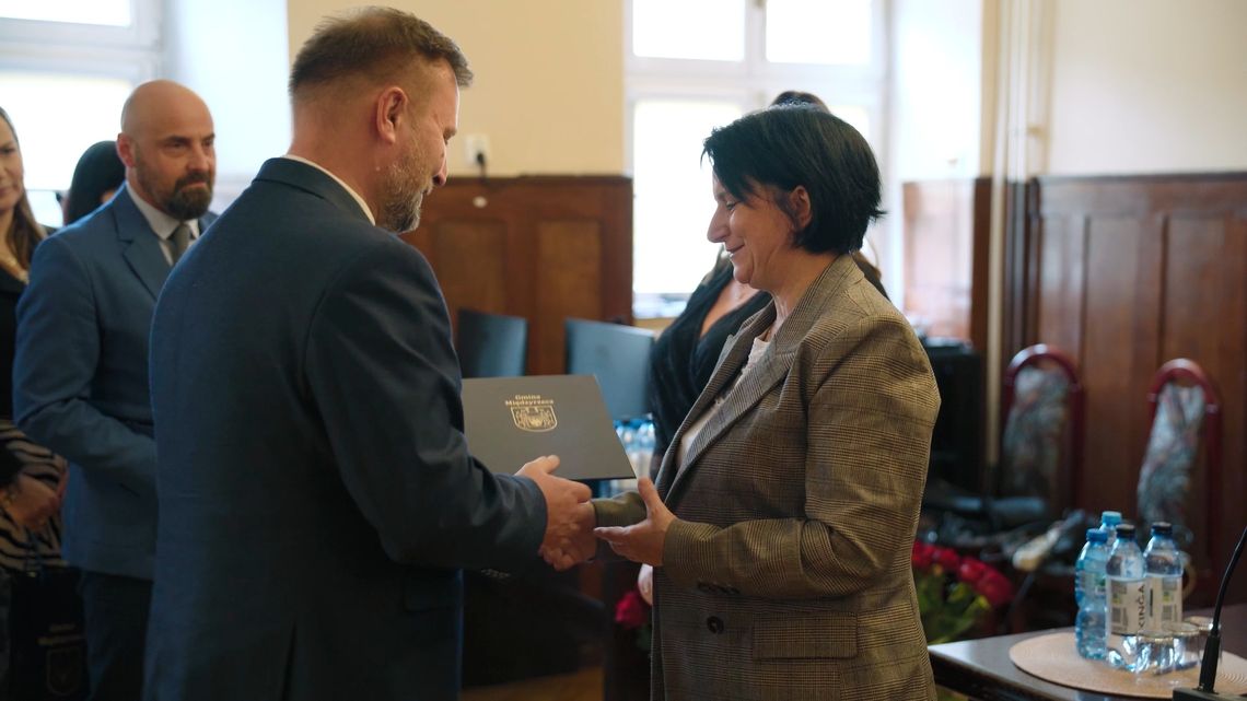 Spotkanie z dyrektorami szkół w Międzyrzeckim Ratuszu