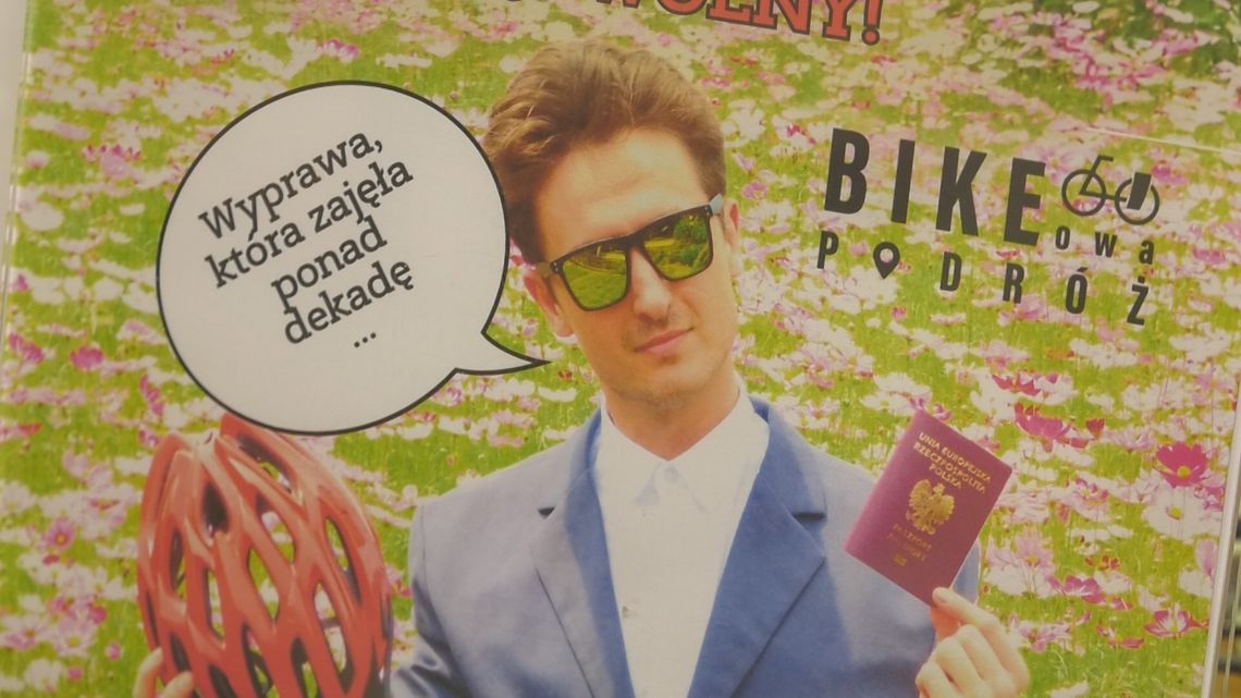 Spotkanie z podróżnikiem Danielem Kocujem w słubickiej bibliotece