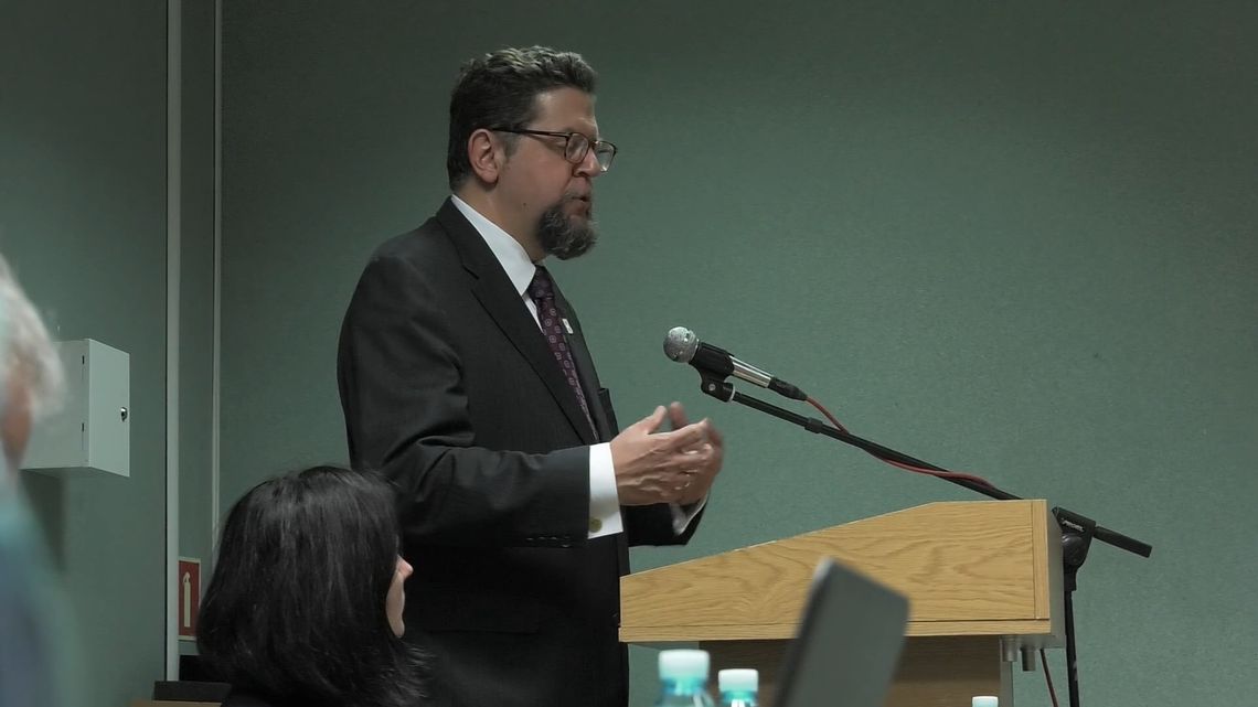 Spotkanie z prof Andrzejem Szeptyckim na UZ