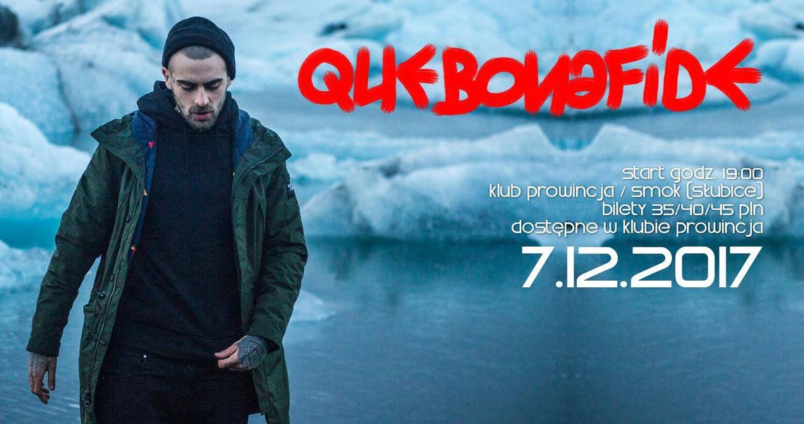 To już pewne - Quebonafide zagra w Słubicach !!! To już pewne - Quebonafide zagra w Słubicach !!!