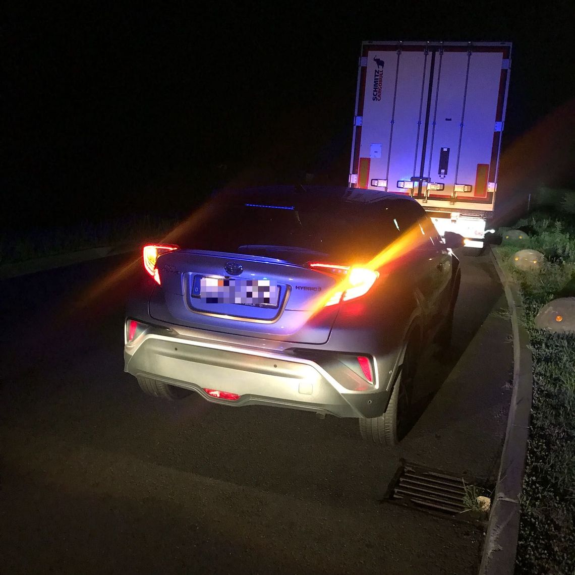 Toyota C-HR o wartości 90 000 zł odzyskana przez funkcjonariuszy SG!