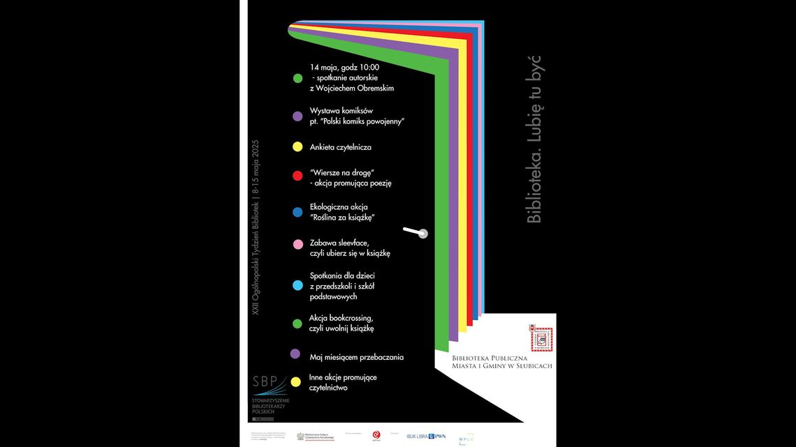 Tydzień Bibliotek w Słubicach - zaproszenie